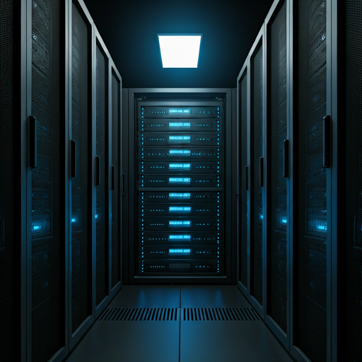Data server racks room